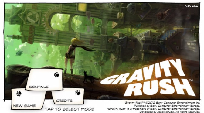 Gaming Week 7: Gravity Rush (PS Vita)
